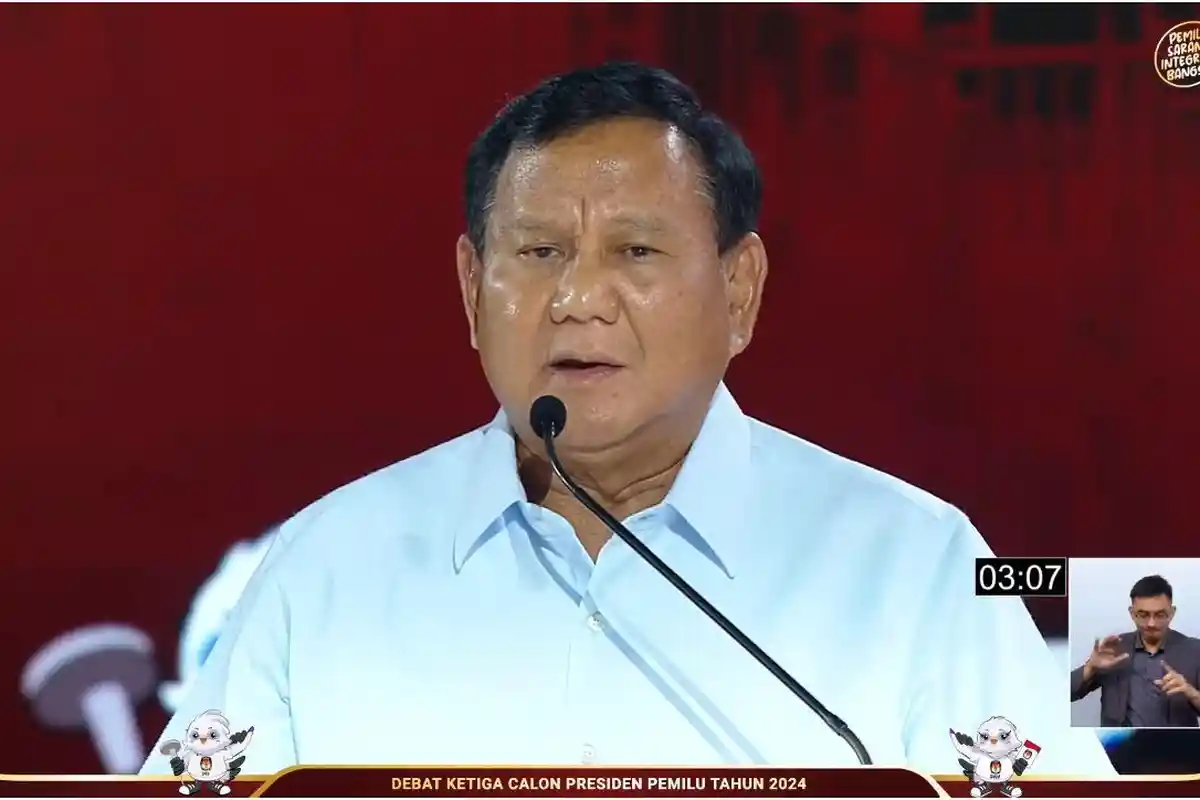 Prabowo 'Serang Balik' Anies: Ada Pihak yang Berbicara Tanpa Data, Mungkin karena Didorong Ambisinya