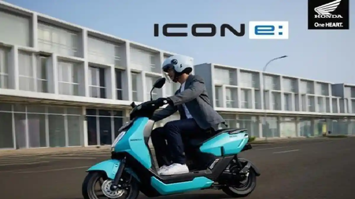 Honda ICON e: Skuter Listrik Rp28 Jutaan untuk Harian