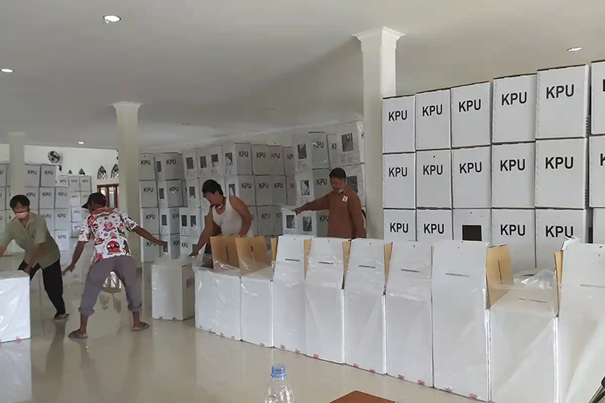 Pemilu 2024 Gunakan Kotak Suara Karton, Desain Surat Suara Diubah