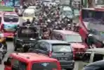 Kemacetan di Jalan Raya Cibiru Bandung