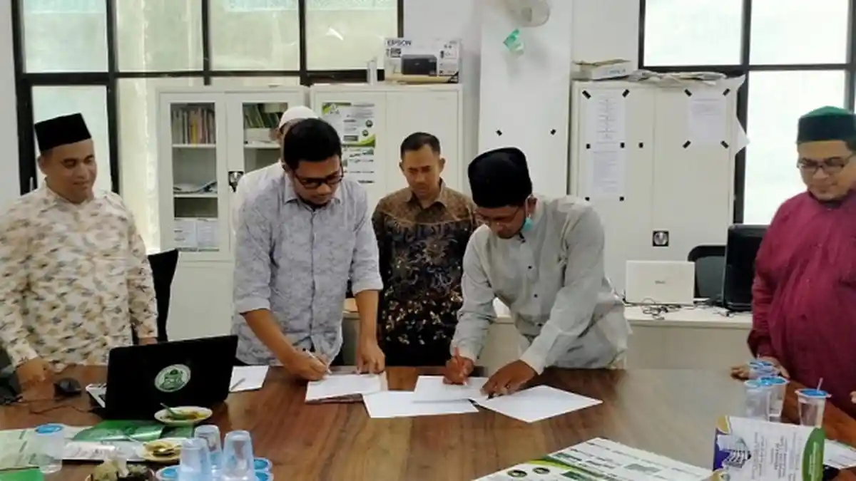 IAI Al Aziziyah Samalanga dan FUAD IAIN Lhokseumawe Jalin Kerjasama, Ini Bidangnya