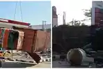 KECELAKAAN-HARI-INI-Proses-evakuasi-truk-boks-yang-mengalami-kecelakaan-di-area-SPBU-Silayur.jpg