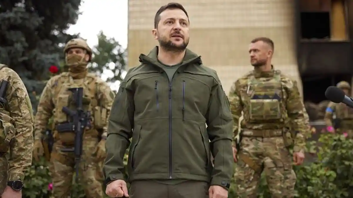 PRESIDEN Ukraina Zelensky Kecelakaan, Secepat Kilat Pasukan Pengawal Lokalisir TKP