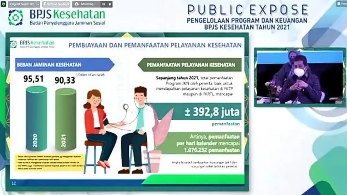 BPJS Sukses Pertahankan WTM, Ini Sejumlah Capaian BPJS Kesehatan di Tahun 2021