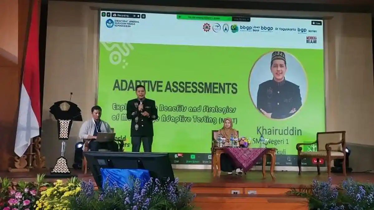 Kepala SMAN 1 Matangkuli Jadi Pembicara pada Peringatan Hari Guru Internasional di Kemendikbud