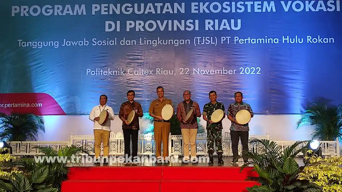 Program Penguatan Ekosistem Vokasi PT PHR-PCR di Riau Berjalan Sukses