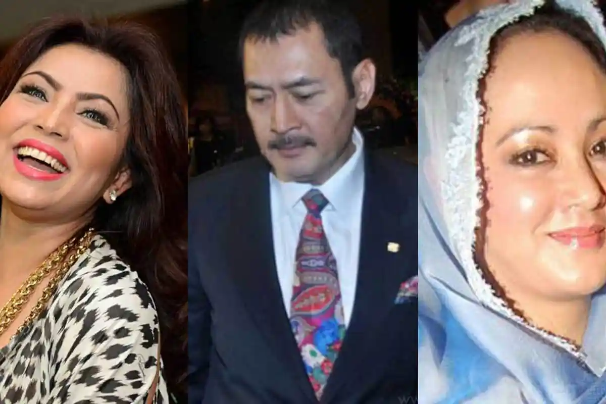 Bambang Trihatmodjo Dapat Ciuman Mesra dari Dua Wanita Hari Pertambahan Usianya ke-66 Tahun