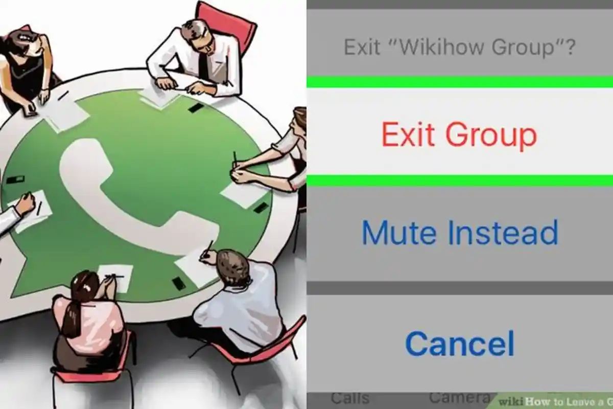 Cara Left Grup WA WhatsApp Tanpa Diketahui Anggota Lainnya