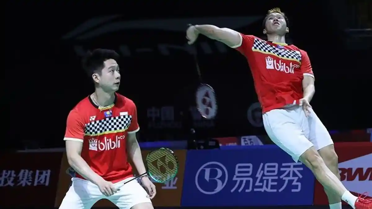 Live Score Indonesia Masters 2020 Hari ini, Marcus/Kevin, Jonatan Christie & Anthony Ginting Tanding
