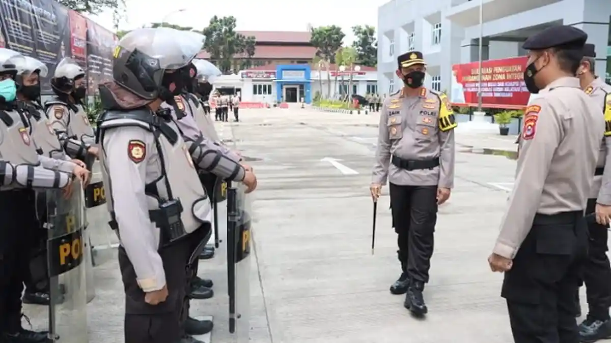 Pengamanan Aksi 11 April Kapolresta Tangerang Larang Anggota Bawa Senjata Api