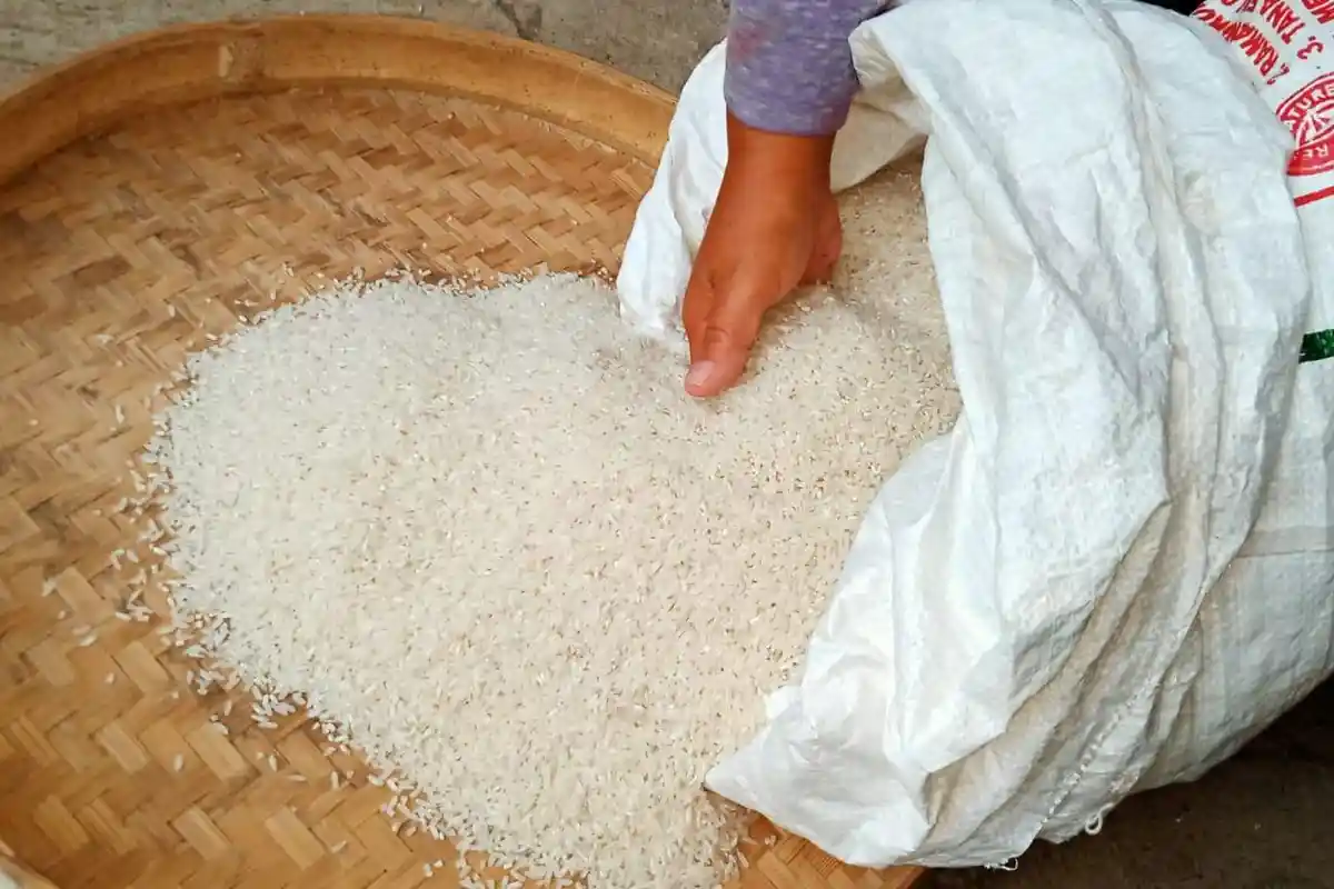 Diduga Beras Plastik, Desi Demam dan Pusing Usai Makan Nasi, Cepat Basi dan Keras