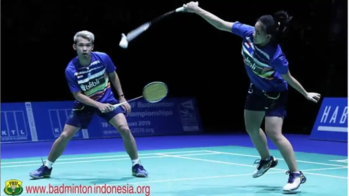 Hasil Swiss Open 2019 - Gagal Tundukkan Pasangan Denmark, Rinov/Pitha Jadi Runner Up
