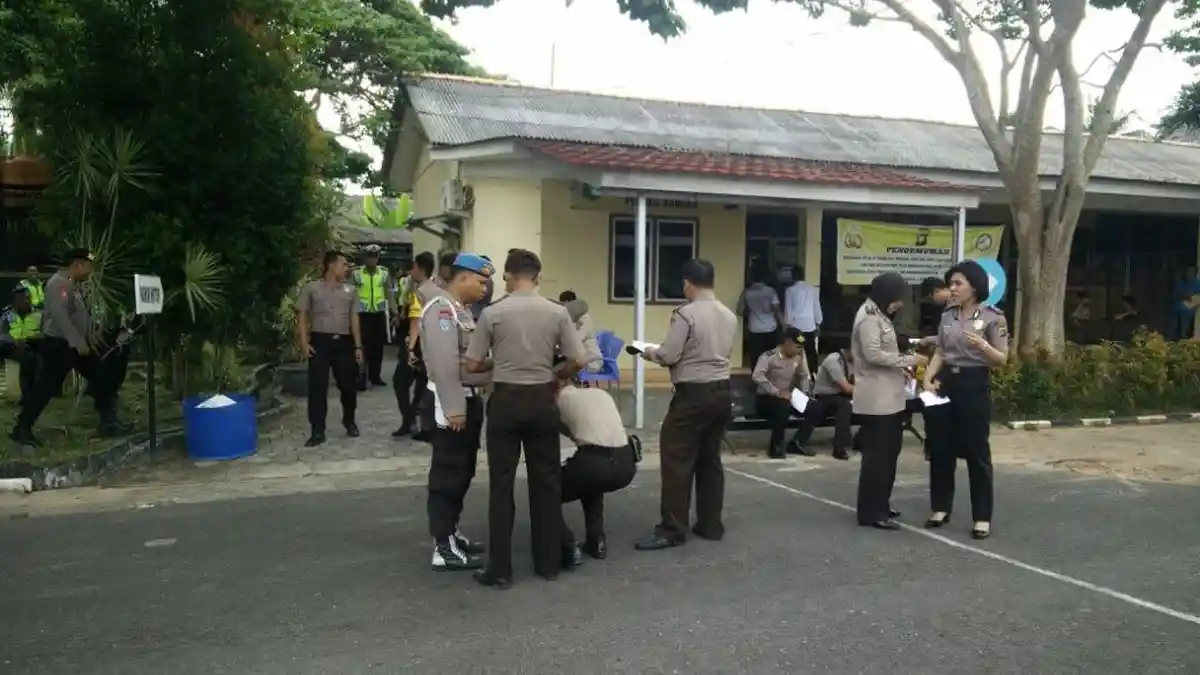 Urine Positif Anggota Polres Bangka Mengaku Habis Operasi