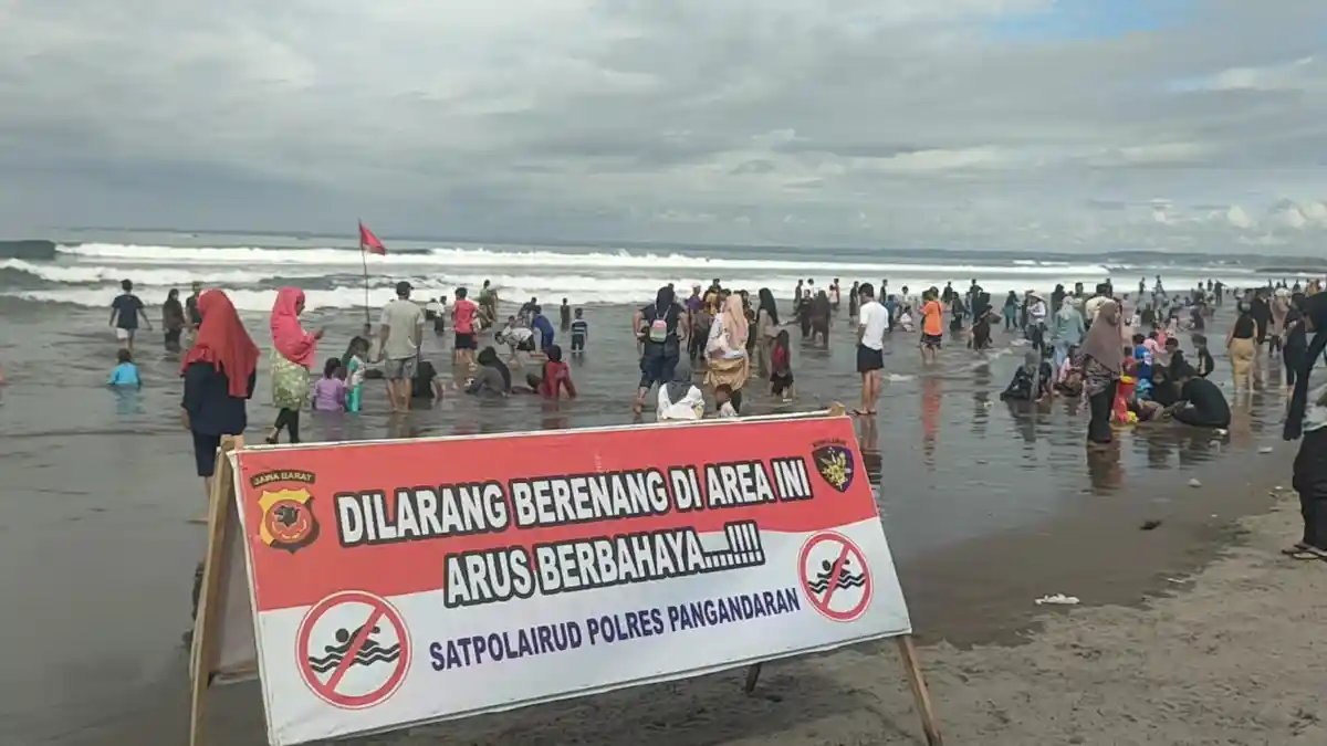 7 Laka Laut di Pangandaran, 31 Selamat 2 Orang Meninggal Dunia