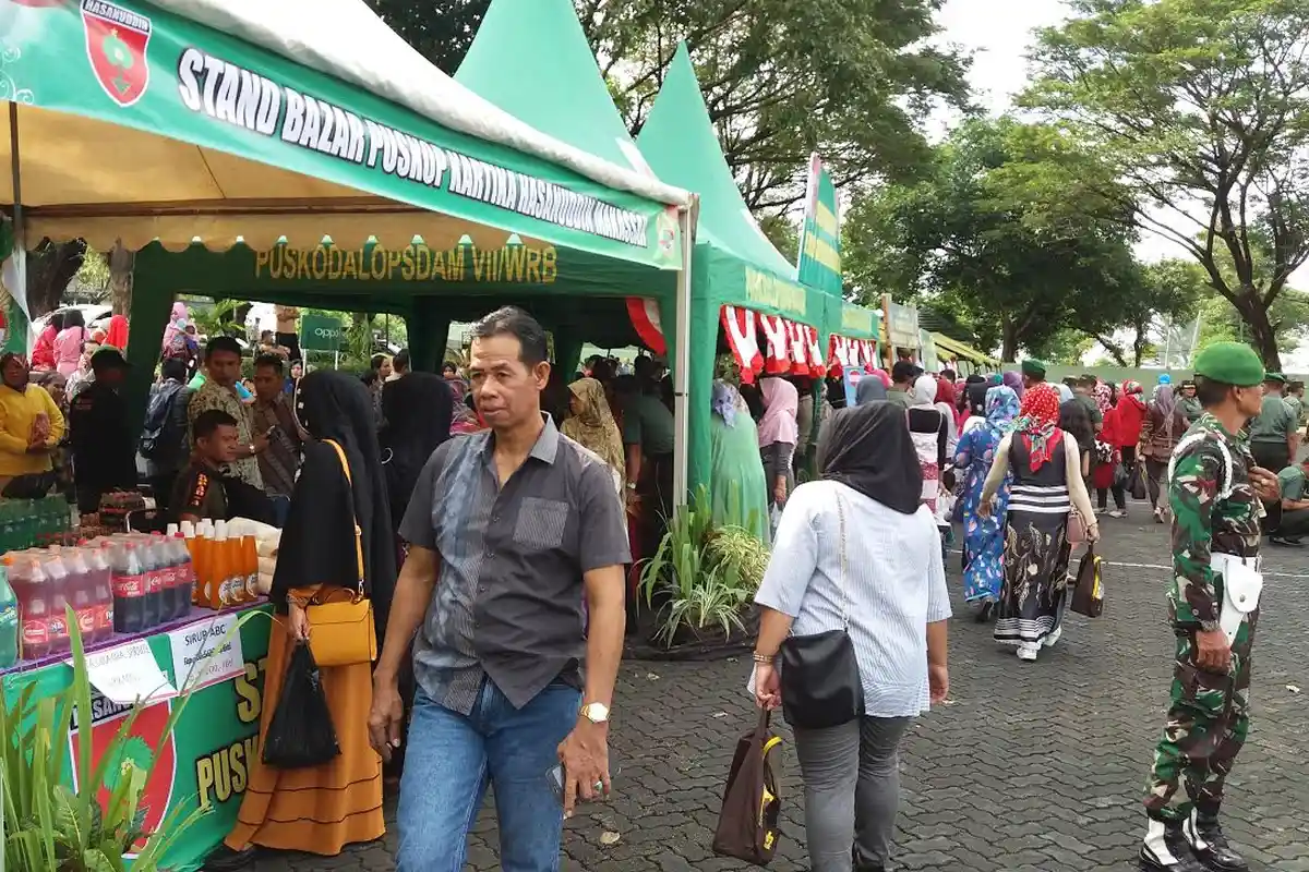 Yuk ke Pasar Murah Kodam XIV Hasanuddin