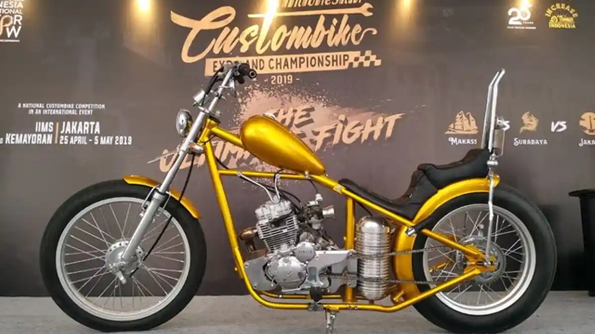 Harga Replika Motor Custom Ala Jokowi Mencapai Rp 120 Jutaan