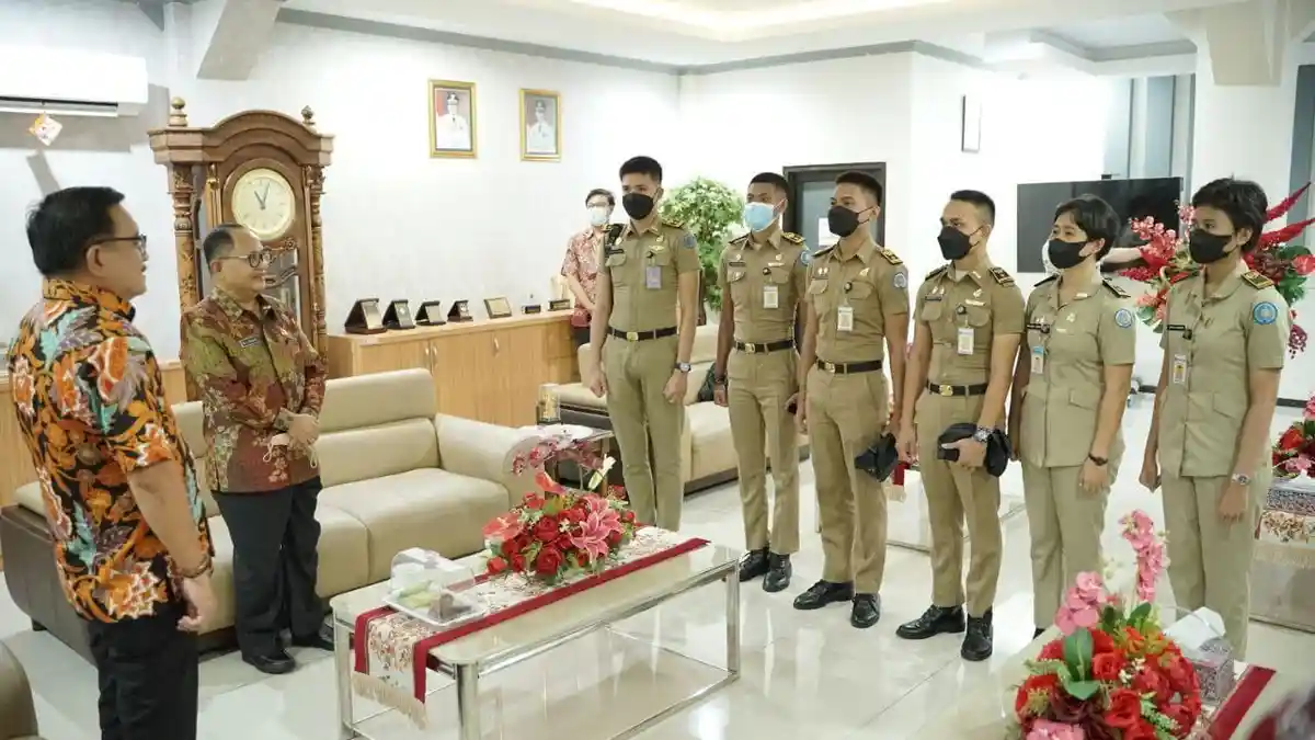 Eks Wakil Gubernur Sulut, Djouhari Kansil Boyong Praja IPDN ke Bitung, Ini Tujuannya
