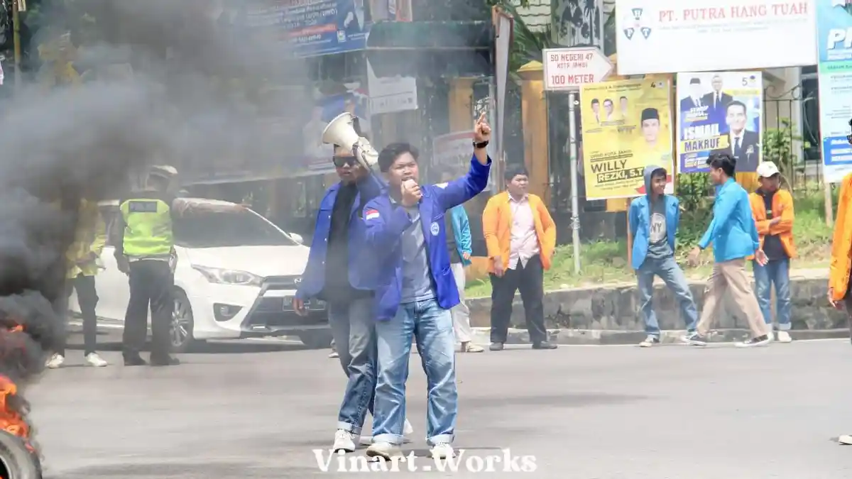 Tak Bisa Bertemu Dewan, Aliansi Mahasiswa Jambi Rencanakan Aksi Lebih Besar