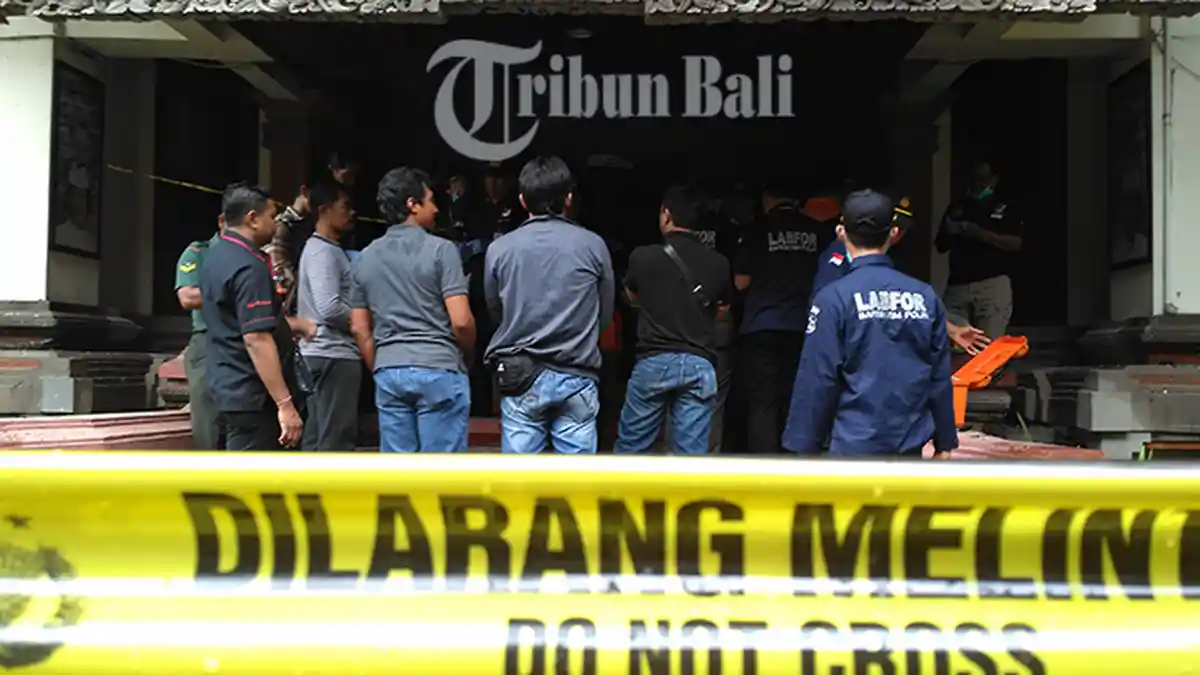 Olah TKP, Labfor Bareskrim Sebut Sumber Api di Kantor Gubernur Bali Berasal Dari Lantai 2