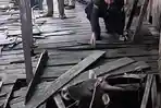 Geger Sapi Kurban Kabur ke Kolong Rumah di Alalak Utara Banjarmasin, Disembelih Darurat di Lokasi