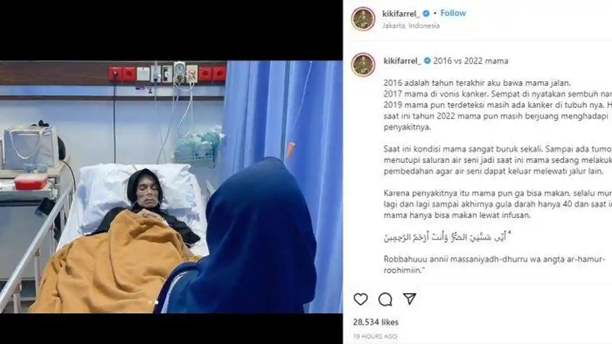 Aktor Langganan FTV Mendadak Menghilang, Terbaru Rawat Ibu Sakit Kronis, Kondisi Memprihatinkan