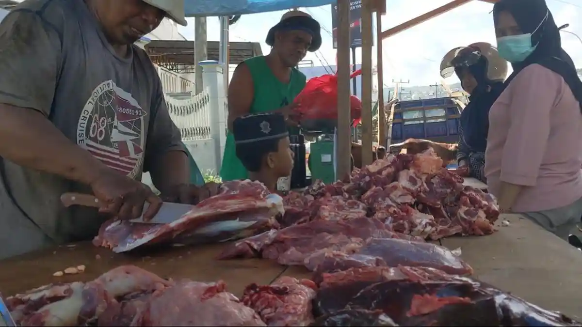 Harga Sapi Kurban dan Daging Sapi Kiloan di Baubau Sultra Tidak Alami Kenaikan Jelang Idul Adha 2024