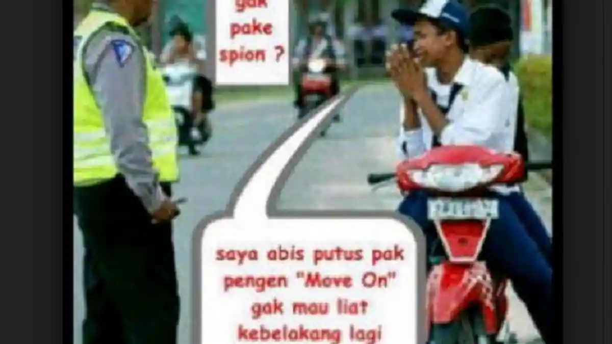 Inilah Meme Kocak Polisi yang Bikin Ngakak