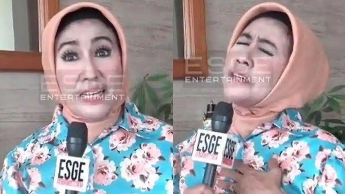 Sosok Viral Emak Nyanyi 'Yu Brik My Hat Brik My Hoff', Ternyata Pernah Konflik dengan Nikita Mirzani