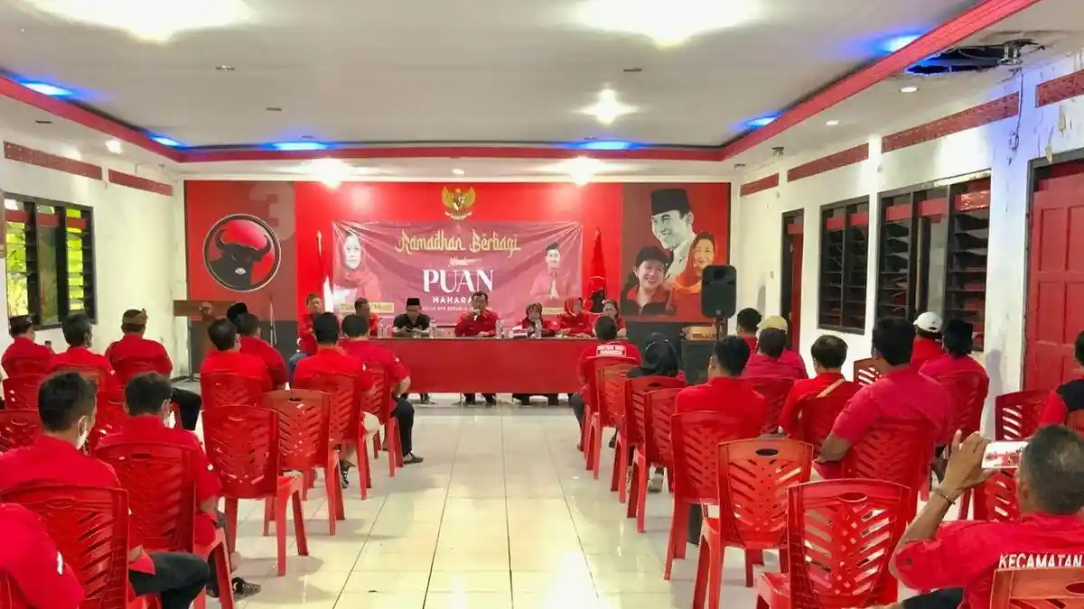 Ramadan, Gilang Bagi Ribuan Paket Beras Puan untuk Warga Tiga Kabupaten