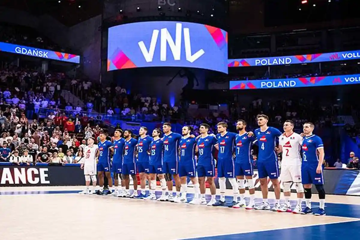 Skuad Timnas Voli Putra Prancis di VNL 2024 Lengkap 30 Nama