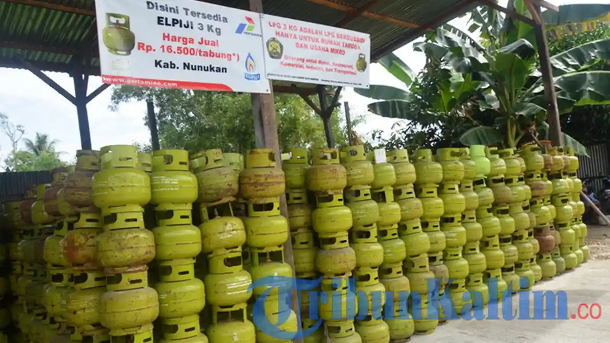 Langka, Elpiji 3 Kg di PPU Dibanderol Rp 40 Ribu!