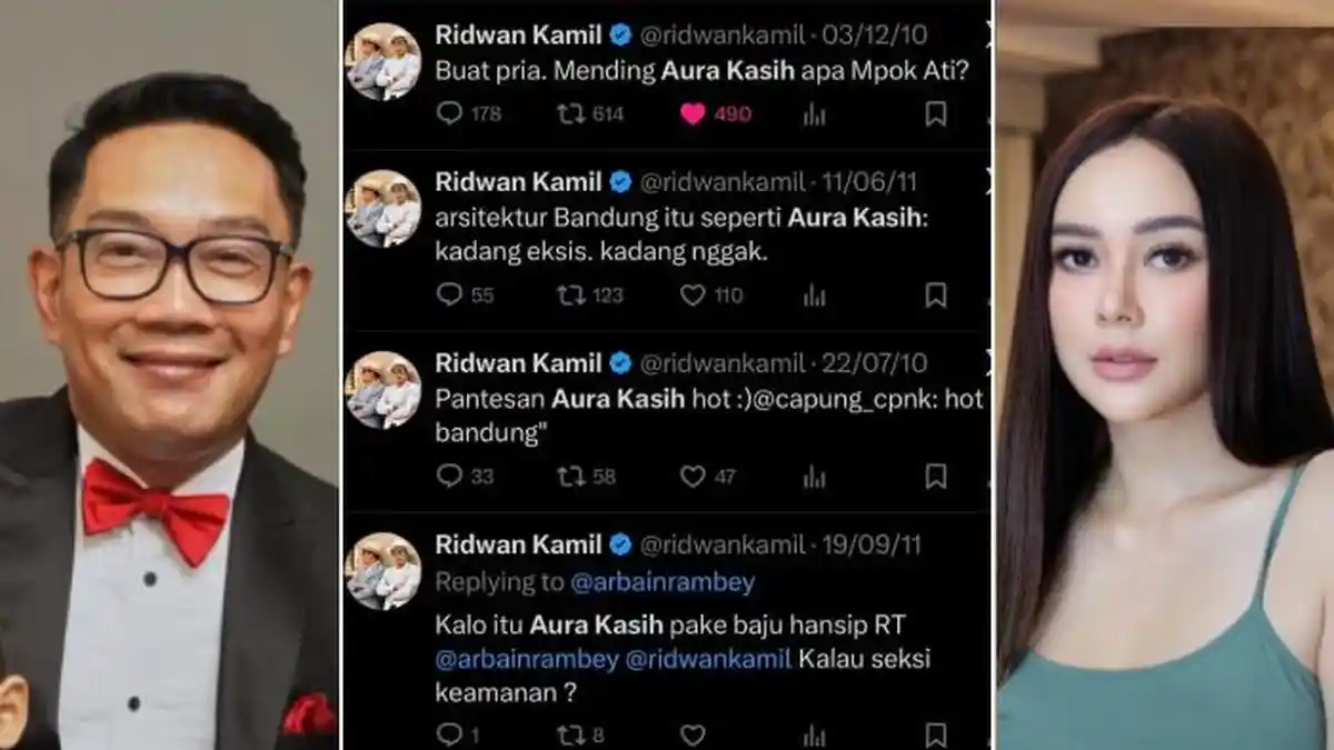 Deretan Cuitan Ridwan Kamil Tentang Aura Kasih di X, Suami Atalia ...