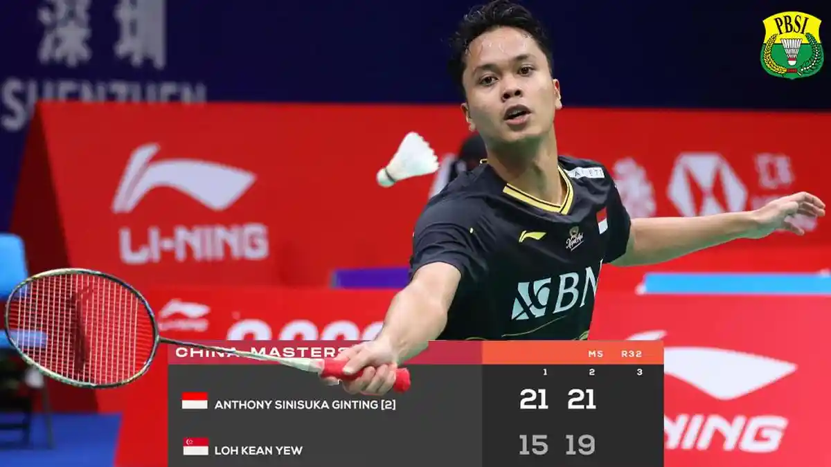 Jadwal Final All England 2024 Live iNews TV Hari Ini Pukul 17.00 WIB Ginting vs Jonatan Christie