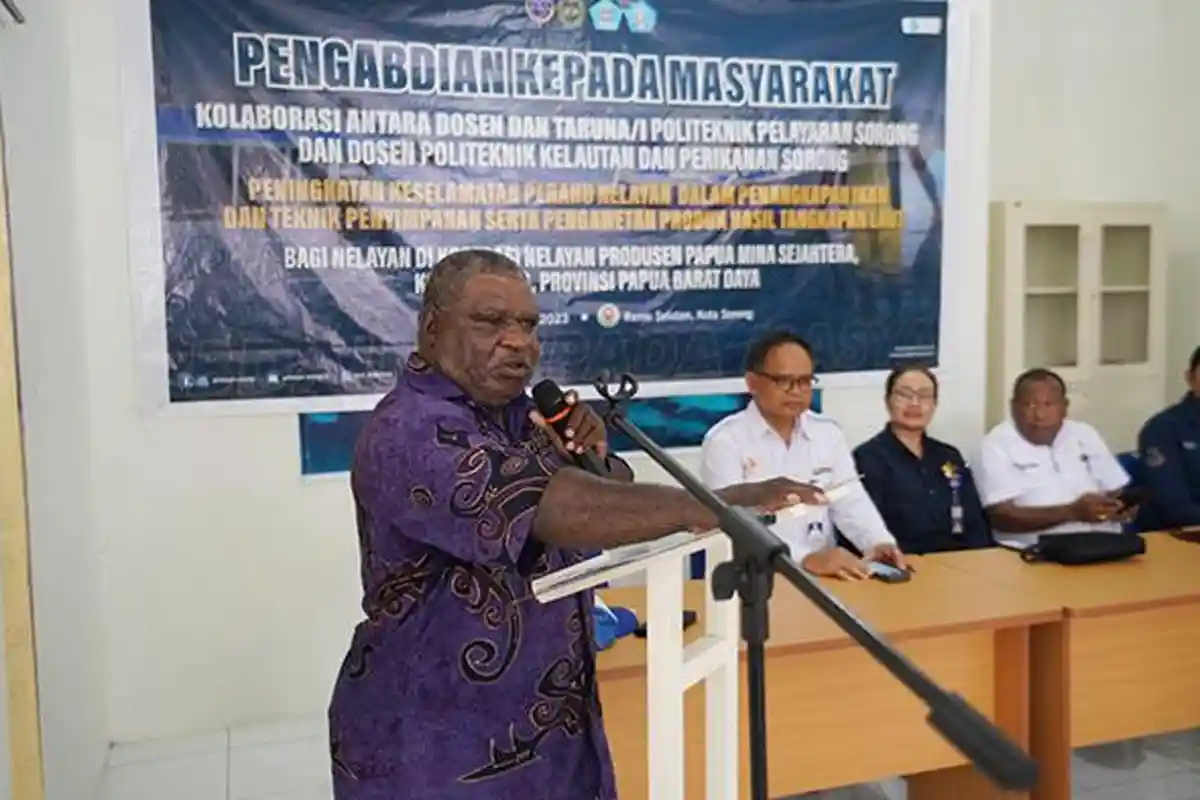 Poltekpel dan DKPP Kota Sorong Bersinergi Dukung Perikanan Berkelanjutan