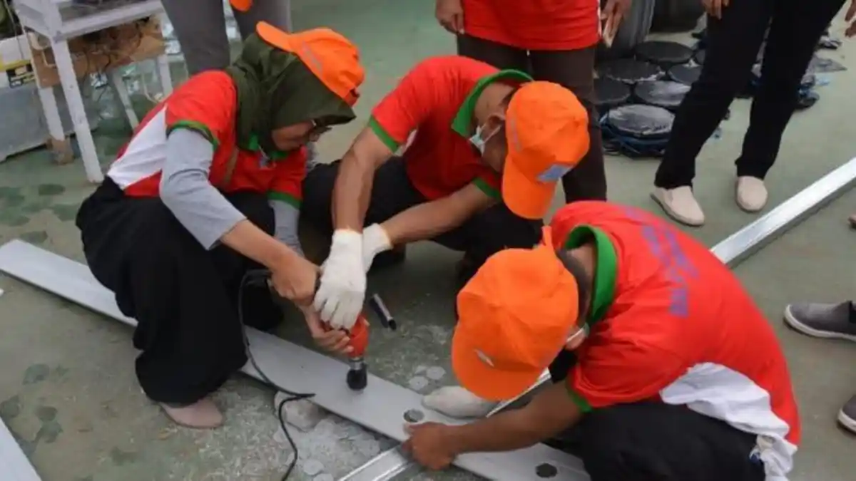 BLK Lembang Terapkan Otomatisasi untuk Pertanian Hidroponik