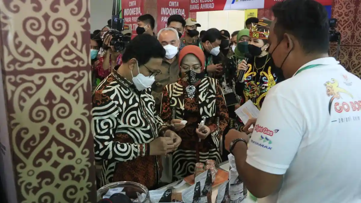 Pertamina Gelar SMEXPO 2021 di Samarinda, Dukung Gerakan Nasional Bangga Buatan Indonesia