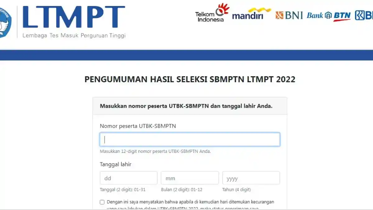 Segera Unduh Sertifikat SBMPTN 2022, Terakhir 31 Juli, Begini Caranya