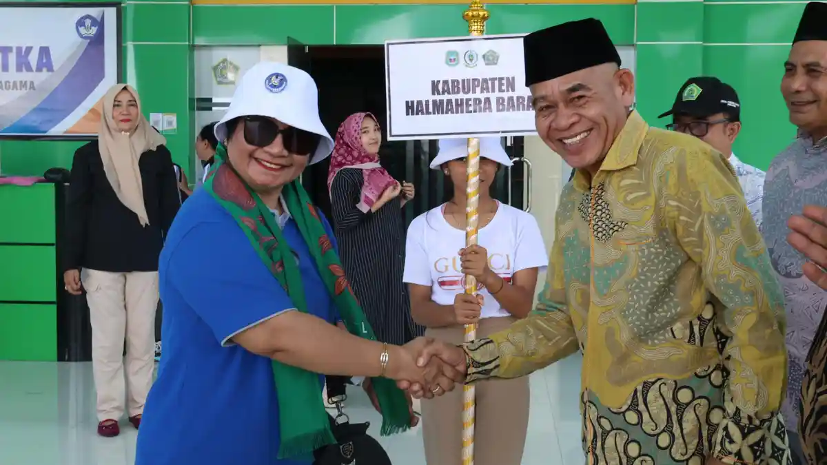 Peserta Pesparawi dan Yangere Tingkat Provinsi Maluku Utara Mulai Tiba di Sofifi