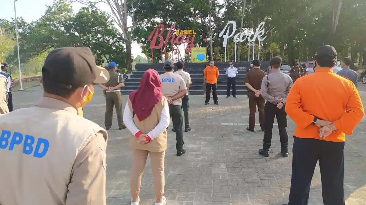 Tim Terpadu Covid-19 Bangka Belitung Beri Sanksi Pelanggar Prokes