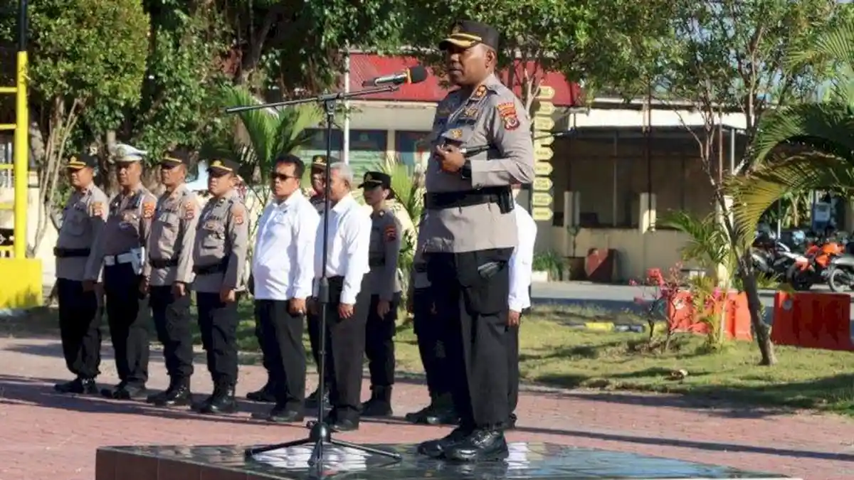 Kapolres Kupang Tegaskan Tindak Tegas Pelaku Ilegal Logging dan Ilegal Mining