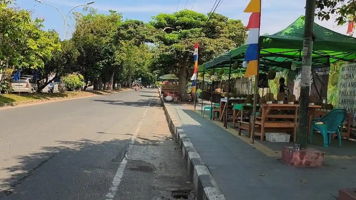 Perbaikan Trotoar di Bandar Lampung Makan Anggaran Rp 5 Miliar