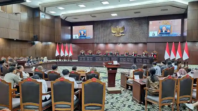 MK Tidak Terima Pengujian UU Tipikor yang Diajukan Sekjen PDIP Hasto Kristiyanto