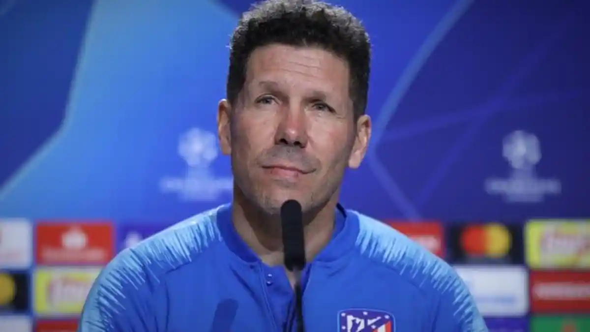 Diego Simeone Hanya Tahu Kata Menang, Perang Urat Syaraf Jelang RB Leipzig Vs Atletico Madrid