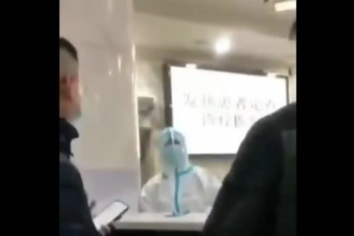 Video Pria Marah dan Bentak Tim Medis Virus Corona di Wuhan, Merasa Rumah Sakit Abaikan Keluarganya