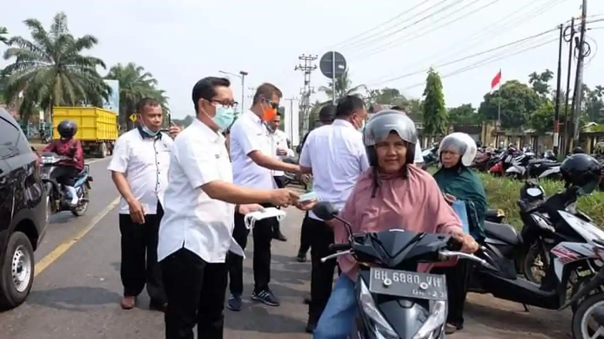 Cegah ISPA, Dinkes Muaro Jambi Sediakan 25 Ribu Masker