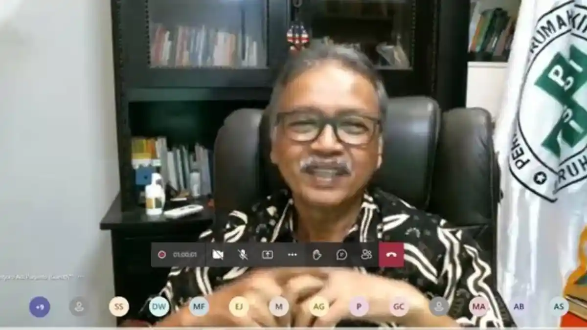 Ketum Persi Berharap Rumah Sakit Siap Hadapi Perkembangan Teknologi 4.0