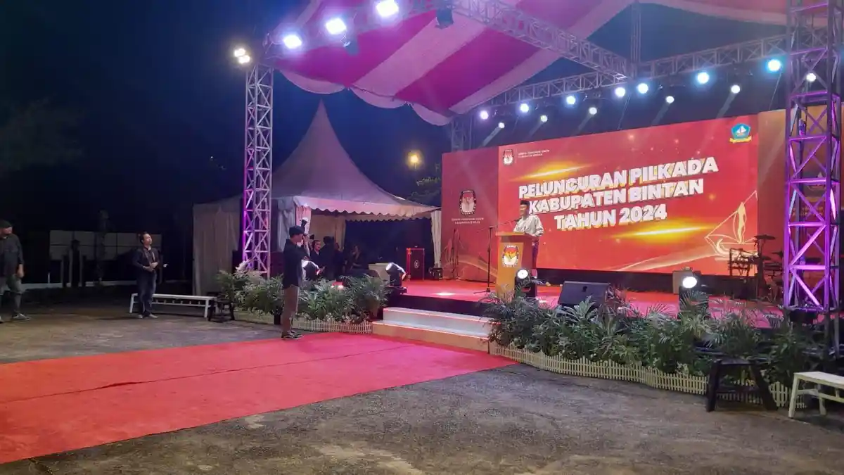 Anggota KPU Kepri Priyo Handoko Sebut Launching Pilkada Bintan 2024 Sangat Penting