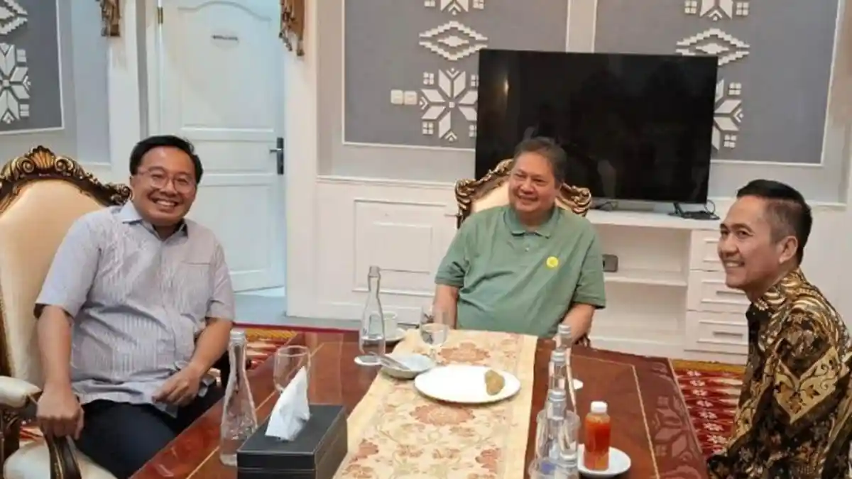 Bertemu Airlangga, Ratu Dewa Optimis Diusung Golkar di Pilkada Palembang 2024, Sudah Ajukan Pensiun