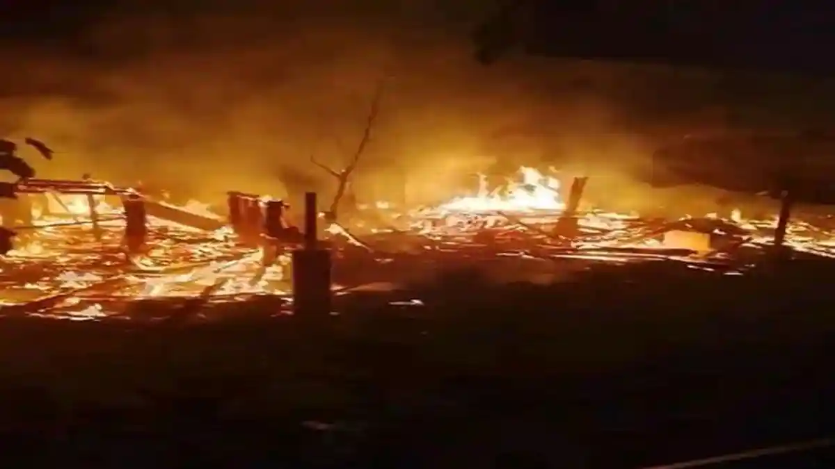 4 Rumah Semi Permanen di Musi Rawas Ludes Terbakar, Kerugian Ditaksir ...