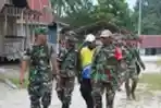 Kasdim 1707/Merauke Tinjau Pembangunan TMMD Ke-107 di Kampung Ep